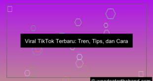 viral tiktok terbaru