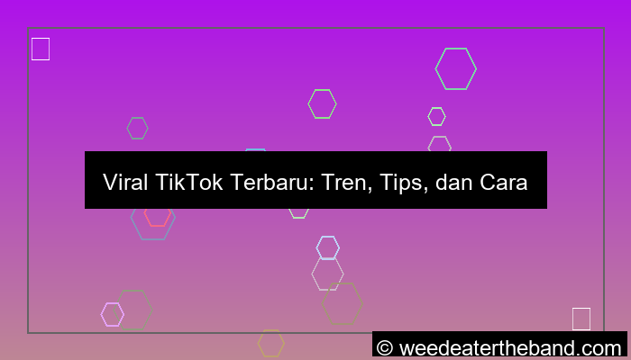 viral tiktok terbaru